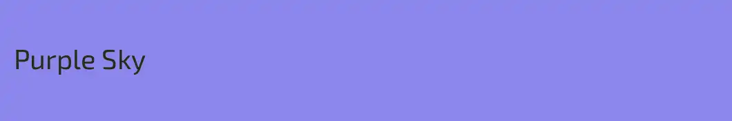 Purple Sky